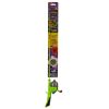 Kid Casters Teenage Mutant Ninja Turtle Youth Fiberglass Spincasting Fishing Rod and Reel Combo