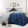 Flannel Fleece Stars Throw Blanket Over Bed Super Soft Blanket Plush Kids Fleece Blankets for Sofa Travel Adult Outdoor 50x60 inch
