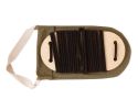 Wooden Swing with Black Cotton Rope for 3+