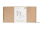 Wooden Swing with Black Cotton Rope for 3+