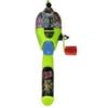 Kid Casters Teenage Mutant Ninja Turtle Youth Fiberglass Spincasting Fishing Rod and Reel Combo