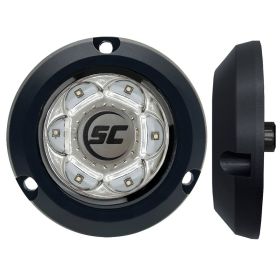 Shadow-Caster SC2 Series Polymer Composite Surface Mount Underwater Light - Great White