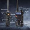 BAOFENG Radio Portable Walkie Talkie UV-5R, Handheld Ham Radio Long Range High Power